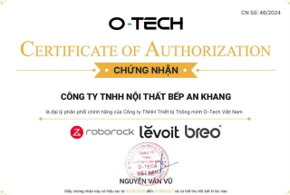 Bếp An Khang Đại Lý chính hãng của Công ty TNHH Thiết bị Thông minh O-Tech Việt Nam